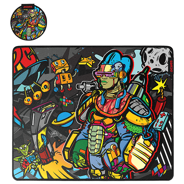 Mouse Pad Gamer Pcyes Apollo 500 X 400 - Apl50x40