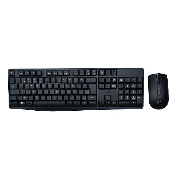 Kit Teclado E Mouse Sem Fio Slim Multi Conexão Usb - Tc270