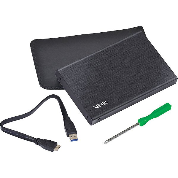 Case Externo Para Ssd 2.5" Alumínio Usb 3.0 - Vinik Chda-300