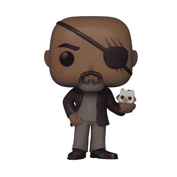 Pop! The Marvels - Nick Fury Com Flerkitten #1253
