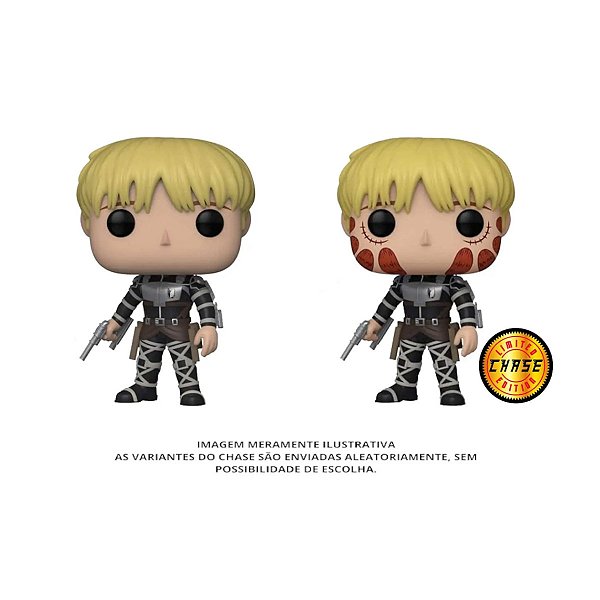 Pop! Attack On Titan - Armin Arlert (chance De Chase)  #1447