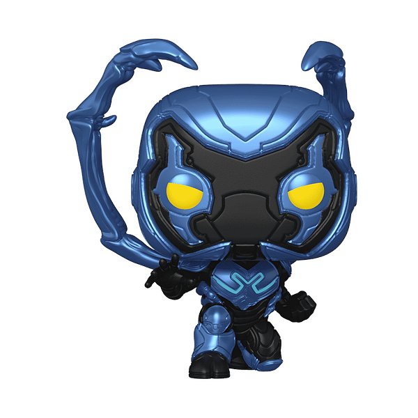 Pop! Besouro Azul (blue Beetle) - Besouro Azul Agachado (chance De Chase) #1403