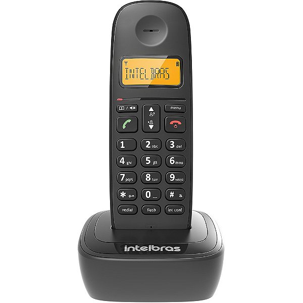 Telefone Sem Fio C/ Identificador De Chamadas Ts2510 Id Preto 4122510