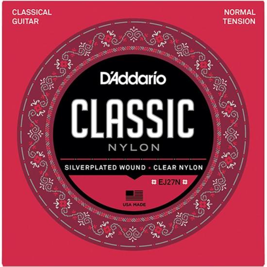 Encordoamento Violão Nylon Tensão Media Student EJ27N D Addario
