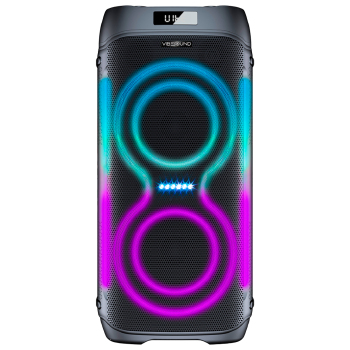 Caixa De Som Vibesound V6 1000w Rms Bluetooth - Vs003