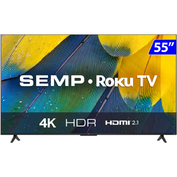 Smart Tv 55p Semp Led Smart 4k Uhd Hdr Wifi - 55rk8600