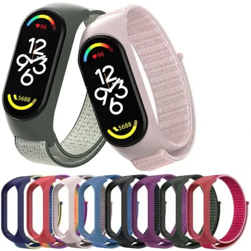 Pulseira de Nylon para Mi Band 3/4/5/6