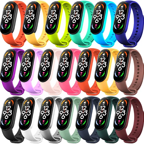 Pulseira Silicone Para Xiaomi Mi Band 5/6