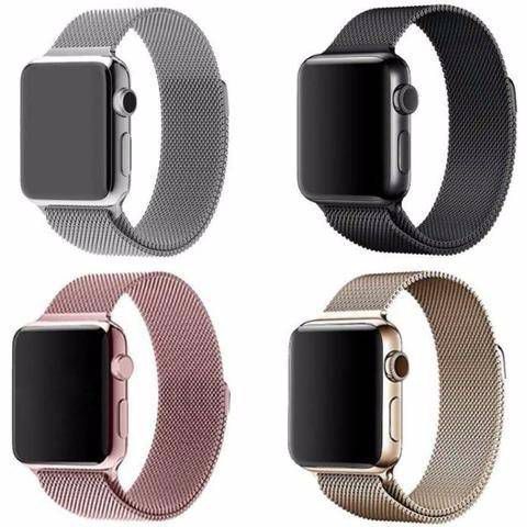Pulseira Metal Milanese Para Apple Watch