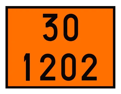 Placa de Simbologia 30 1202 30X40cm