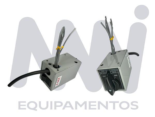 CHAVE CR 501 - REVERSIVEL + BIVOLT COM LIGAÇÃO PRONTA E CHICOTE DE ALIMENTAÇÃO