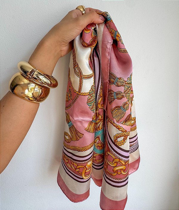 Lenço Rosa