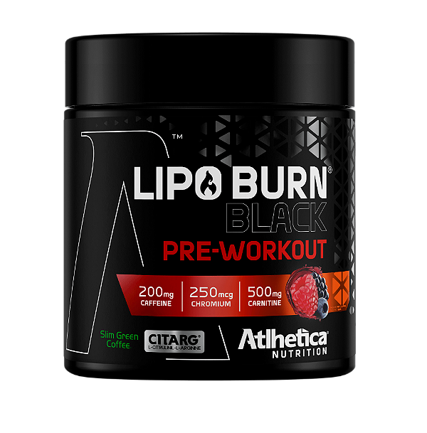 Lipo Burn Black Frutas Vermelhas