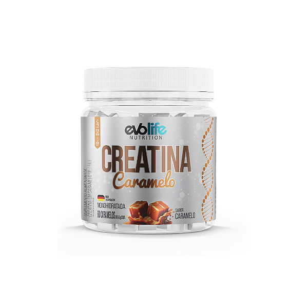 CREATINA EM CARAMELOS 60 UNIDADES