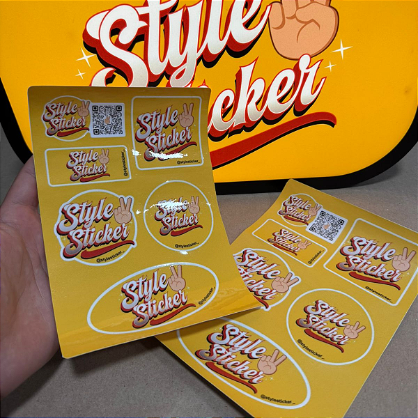 Cartelas de Stickers