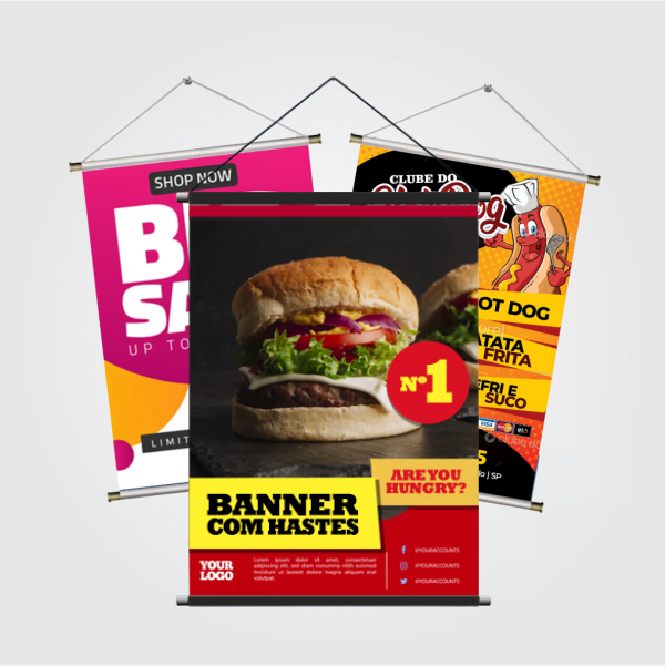 Banners Front Light 380g 60x90cm - 1 Un