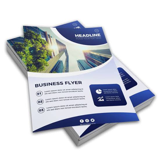 Panfletos Glossy 115g, 10x10 - 100 Unds