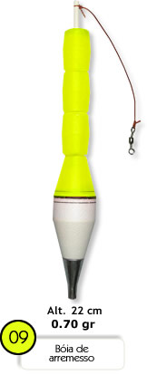 BOIA DE ARREMESSO 70G BARAO N9 - ESCOLHA COR