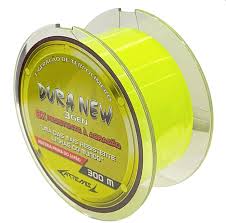 LINHA MONOFILAMENTO DURA NEW AMARELO 300M
