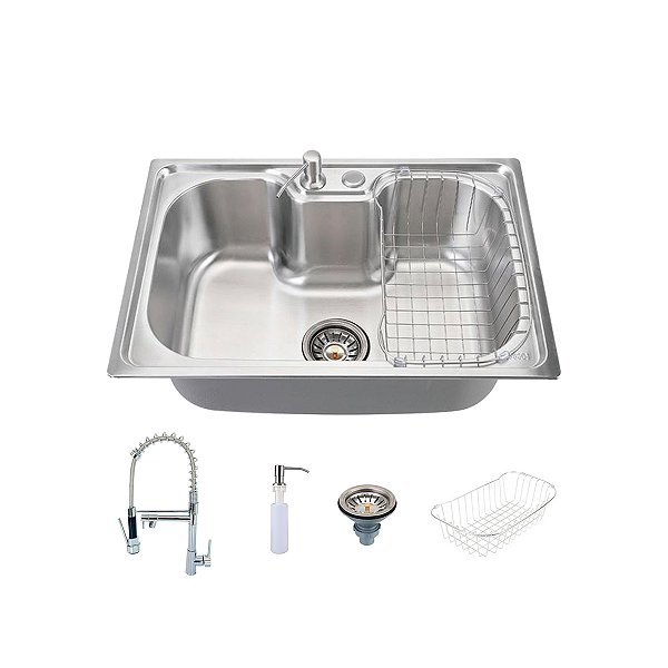 Cuba Gourmet  Aço Inox 304 e Torneira Dream Cromada