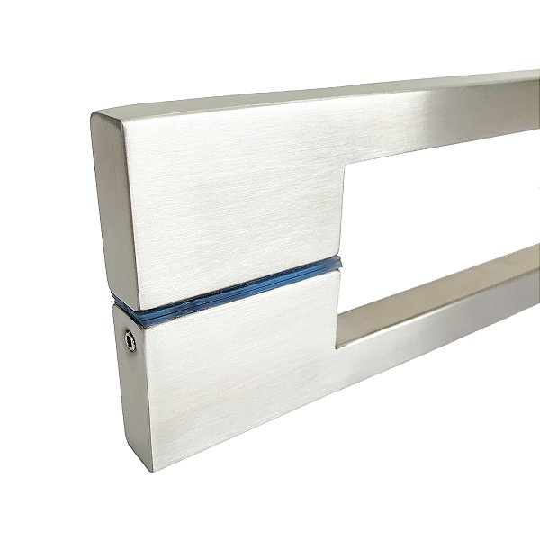 Puxador Twin Aço Inox 120 cm