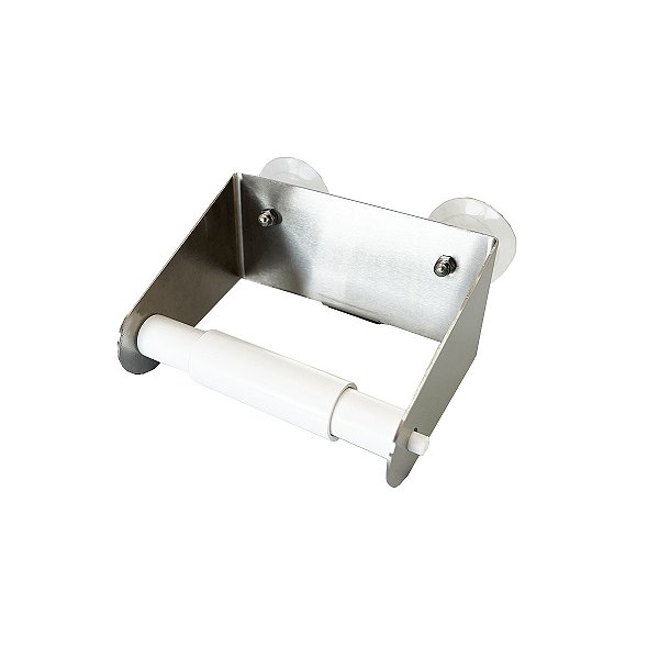 Porta Papel Higiênico Aço Inox Escovado
