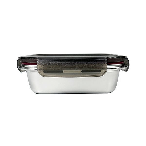 Pote Hermético Marmita de Aço Inox 650ml