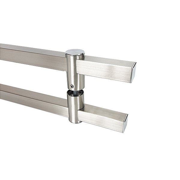 Puxador Verona Aço Inox Escovado 80 cm