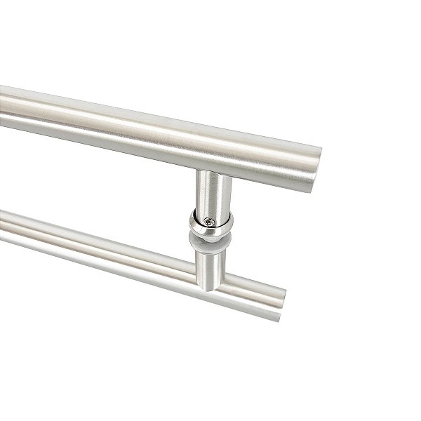 Puxador Tubular Economy Aço Inox 40 cm