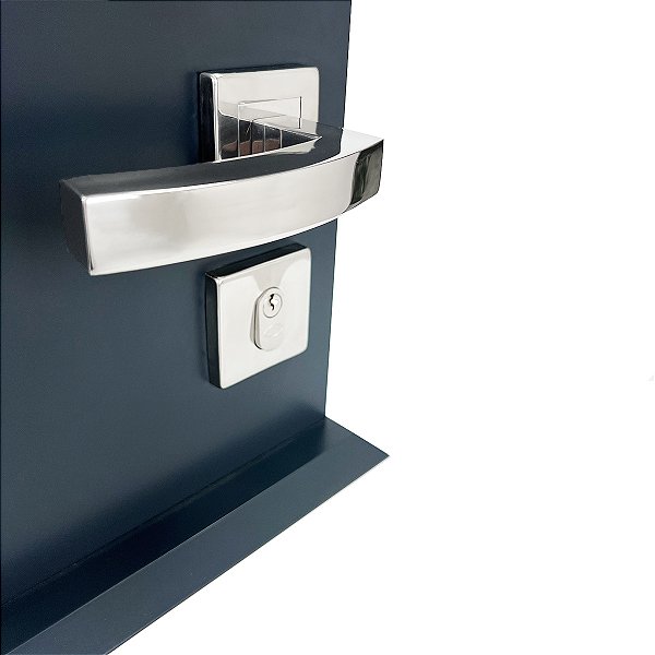 Fechadura para Porta Modelo Safe Int/Ext Polido