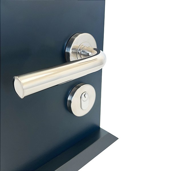 Fechadura para Porta Modelo Parma Int/Ext Polido