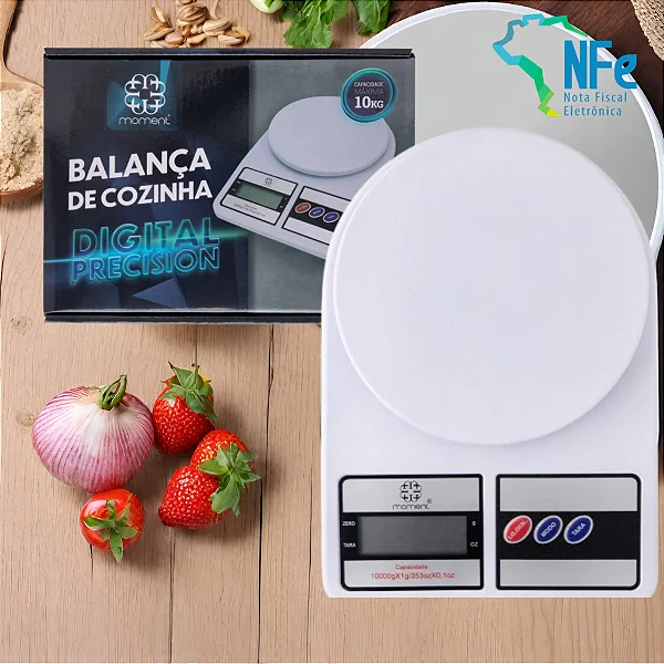 Balança digital Precisão de cozinha 1g A 10kg, Nutrição , culinária, farmacêutico, receitas,Dietas.