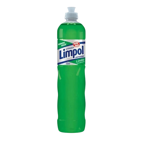 Detergente limpol 500ml - Limão