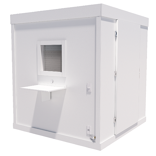 Cabine acústica com lã de rocha Royal Symphony  1,80 X 1,80 X 2,00 (L x C x A)