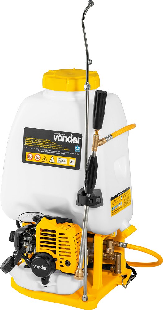 Pulverizador costal agrícola a gasolina 25 litros VONDER