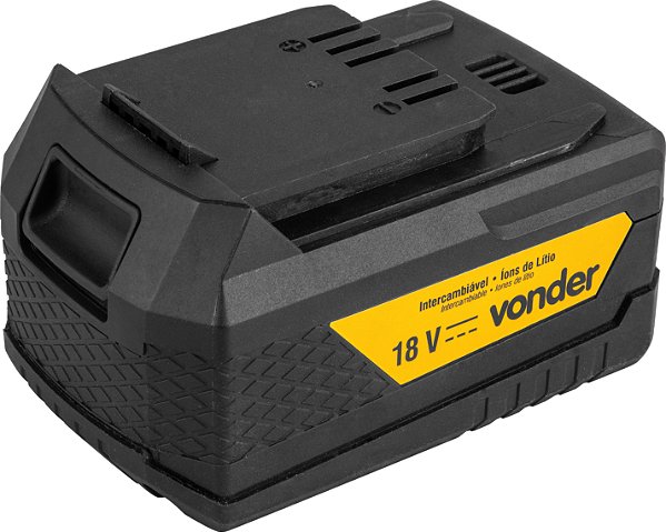 Bateria 18 V íons de lítio linha intercambiável 4 Ah IBV 1804 VONDER