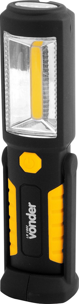 Lanterna recarregável de inspeção 2 W COB + 3 LEDs LR 180I VONDER