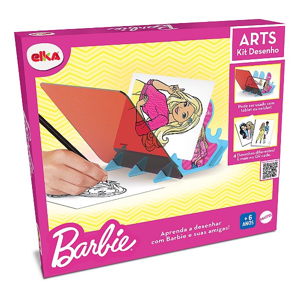 Arts kit Desenho Barbie