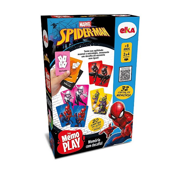 Jogo Memo Play Spider-Man