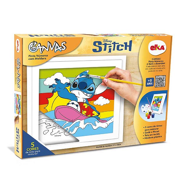 Canvas Pinta Números Stitch