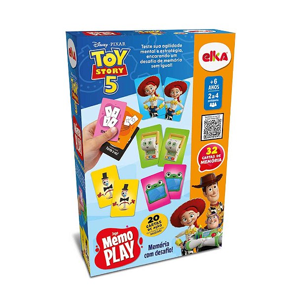 Jogo Memo Play Toy Story 5