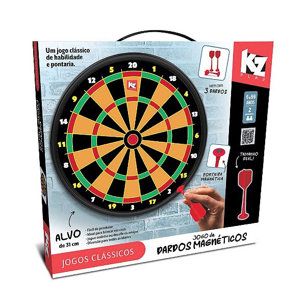 Jogo Dardos Magneticos KZ Play