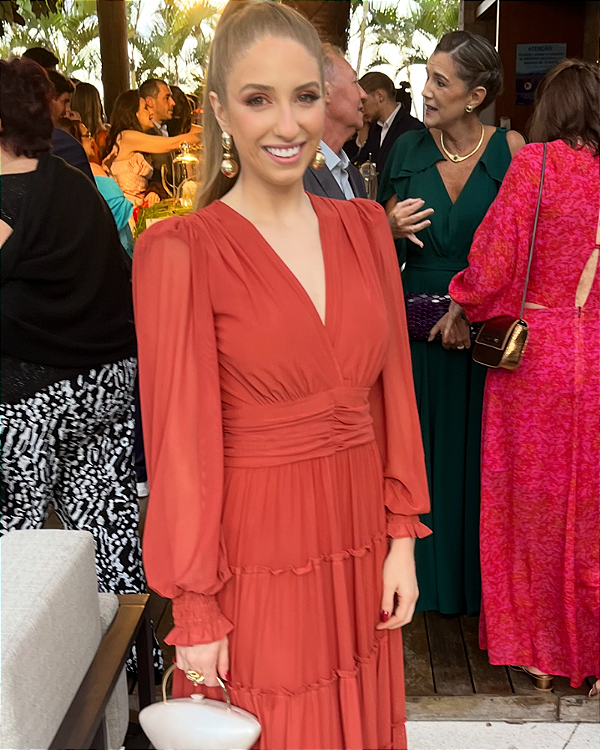 vestido mangas bufantes terra