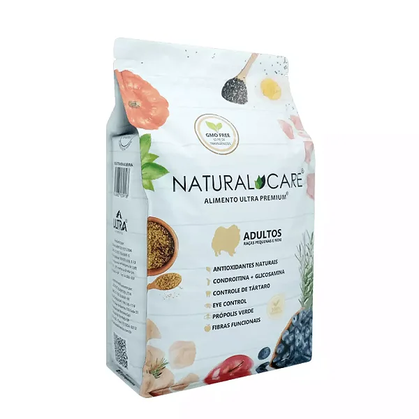 NATURAL CARE ADULTO RAÇAS PEQUENAS 2,5KG