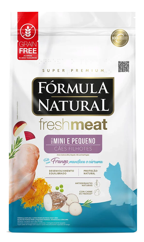 FORMULA NATURAL FRESH MEAT FILHOTE MINI 2,5KG