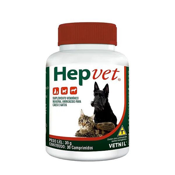 HEPVET 30G 30 COMPRIMIDOS