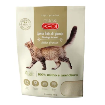 AREIA MANDIOCA E MILHO FINO 4KG KADI