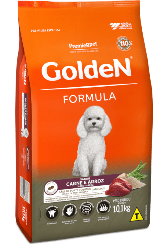 GOLDEN FORMULA CAES ADULTO PORTE PEQUENO 10KG