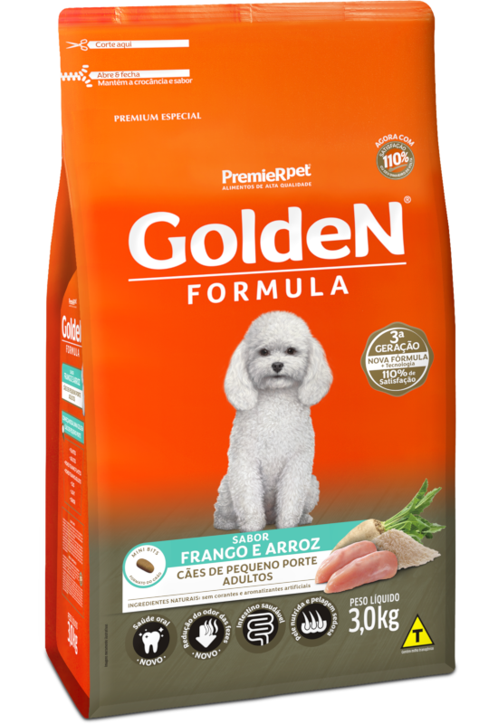 GOLDEN FORMULA CAES ADULTO FRANGO PORTE PEQUENO 15KG