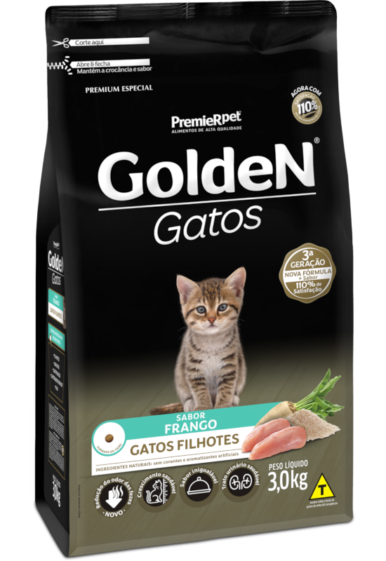 GOLDEN GATOS FILHOTES 10,1KG